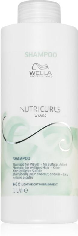 Wella Professionals Nutricurls Waves hydratisierendes Shampoo für welliges Haar 1000 ml