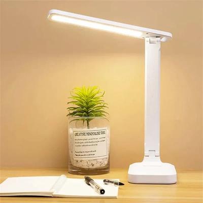 Multicon Wholesale Hub LED Desk Lamp Touch Sensor Foldable Reading Light For Study Bedside And Office LED Desk Lamp Touch Sensor Foldable Reading Light For Study Bedside And Office