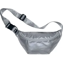 Fashion Metallic Bauchtasche, silber