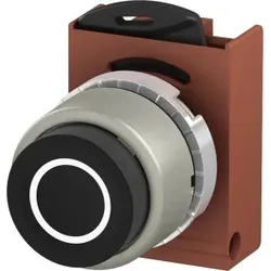 ABB P9MPNNS029 Drucktaster schwarz hoch “O“, P9M Befehls-und Meldegeräte Metall 1SFA187250R9506