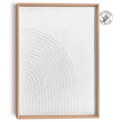 Reinders Wandbild 30 x 40 cm Quarter Holz Beige
