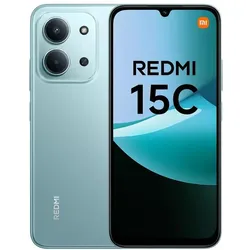 Xiaomi Redmi 15C 4G (6,9" – NFC – 128 GB, 4 GB RAM) Grün (128 GB, Vert, 6.90", 4G), Smartphone, Grün