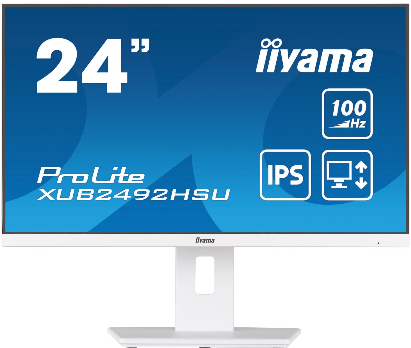 iiyama ProLite XUB2492HSU-W6 Monitor 60.5cm (23.8") weiß