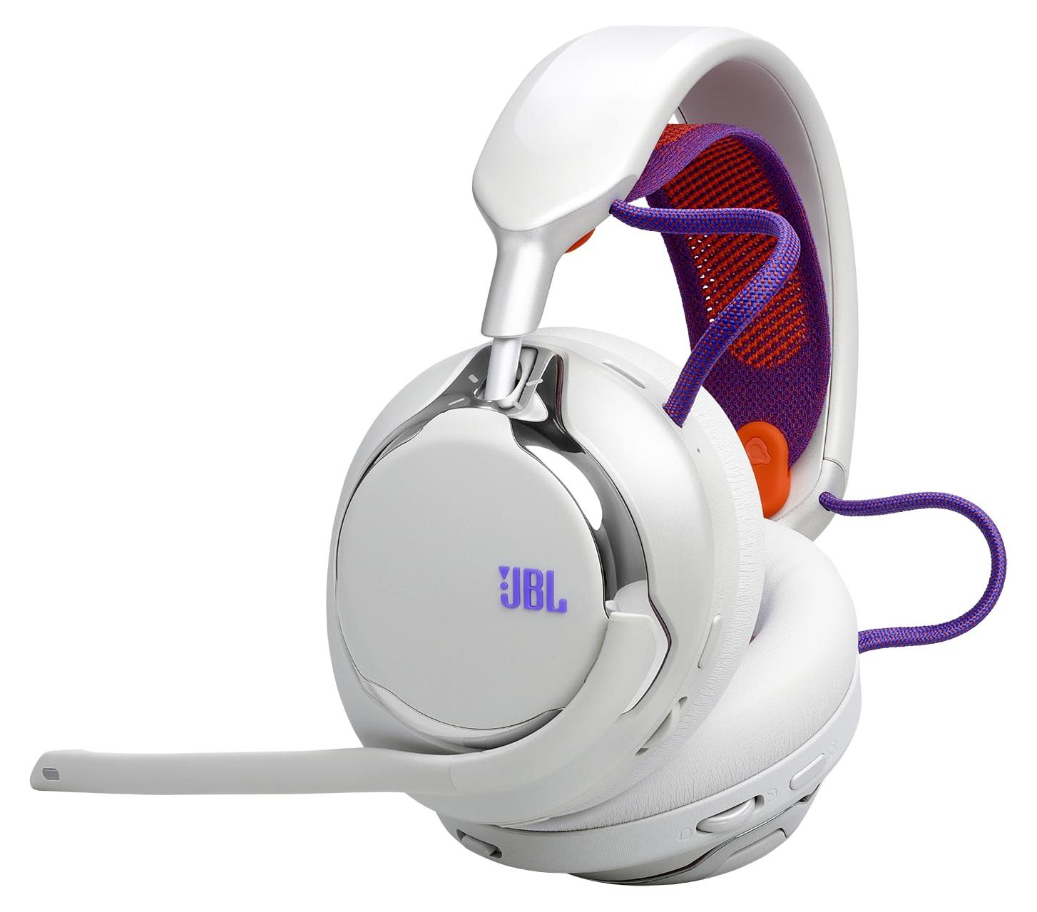 JBL Quantum 950 Kabelloses Bluetooth-Gaming-Headset, Weiß
