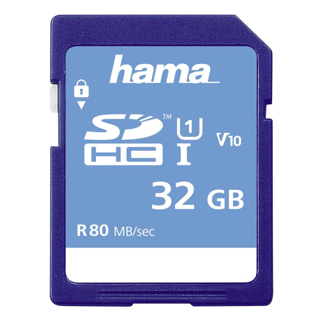 Hama 181095 SDHC Speicherkarte 32 GB Class 1 (U1) Klasse 10 00181095