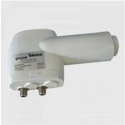 Televes Speisesystem SP 42 AR DIGITAL 3 Grad TWIN Feedaufnahme 23/40mm (Twin LNB, 23mm, 40mm), LNB