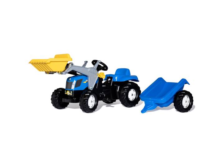 Rolly Toys RollyKid New Holland mit Lader Toys Blau Kunststoff - Farbe: blau/schwarz