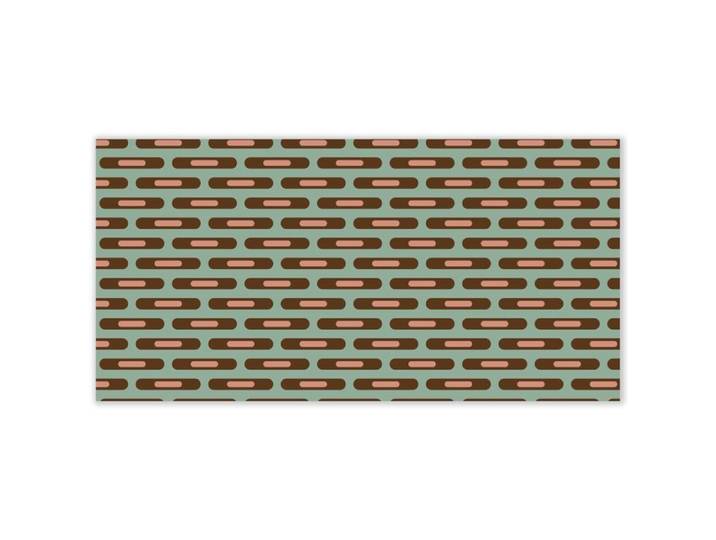 Mubusi Tapis Vinyle Chlore Verte 120x240 cm - Tapis Chambre en Vinyle