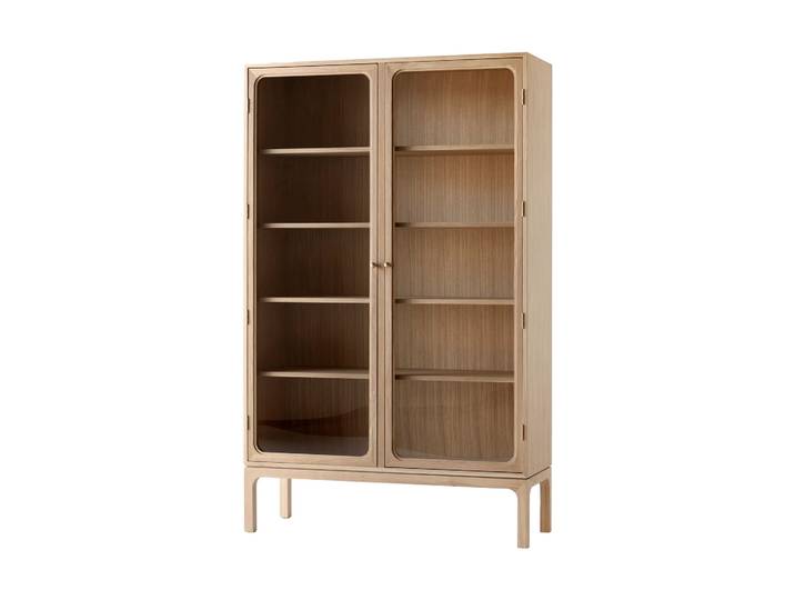 &Tradition Trace SC88 Vitrinenschrank 120x192x40cm Natural natural oak
