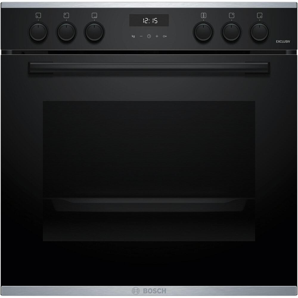 Bosch HEH217BB3 + NKH645GA2M, Glaskeramikkochfeld, 4 Zone(n), Glaskeramik, Schwarz, Touchsteuerung, 58,3 cm