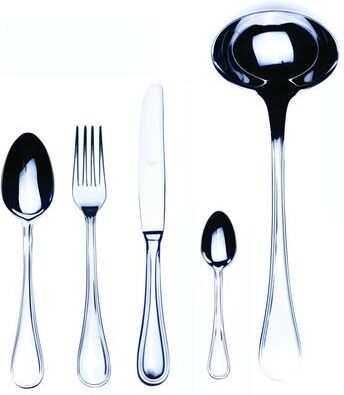 Mepra Boheme Flatware Set - 49 Pieces - Stainless Steel