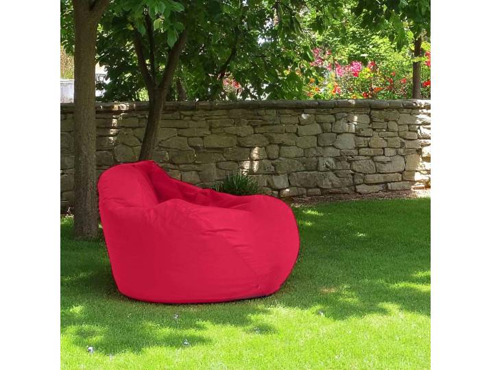 Pouf poire d'extérieur géant imperméable ARTA - Rouge