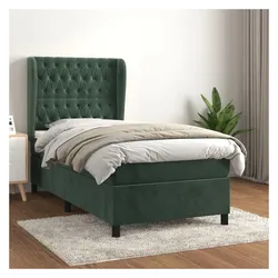 vidaXL, Boxspringbett, Braden Tufted design (100 x 200 cm)