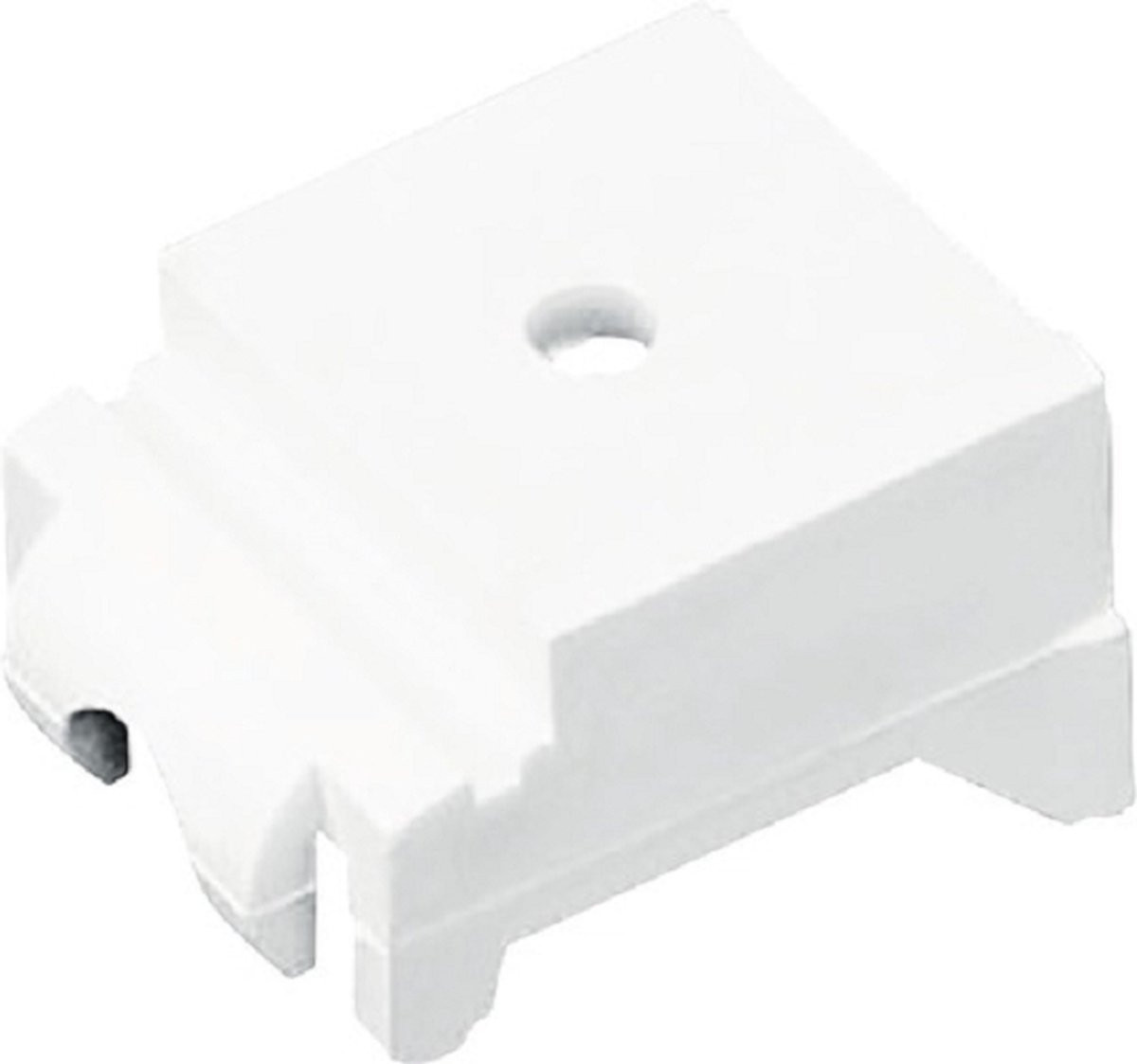 Intensions Flat rail wand of plafond steun wit