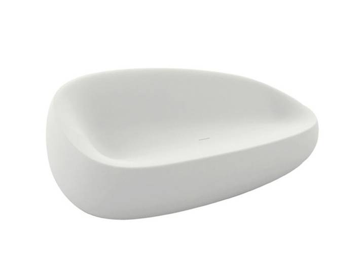 VONDOM canapé STONES COLLECTION (Blanc - Polyéthylène)