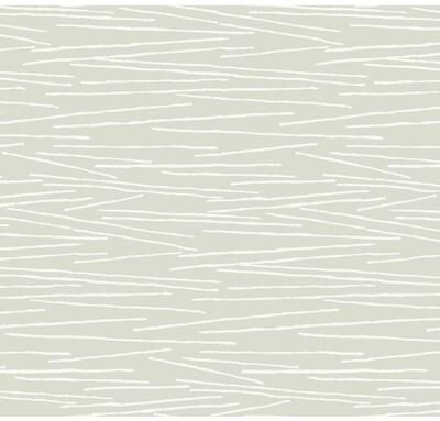 Candice Olson Line Horizon Soft Green Wallpaper