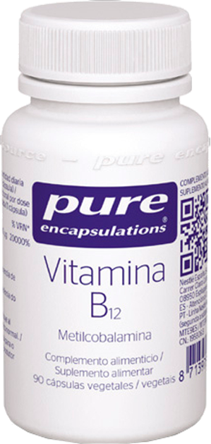 Pure Encapsulations Vitamina B12 90 cápsulas