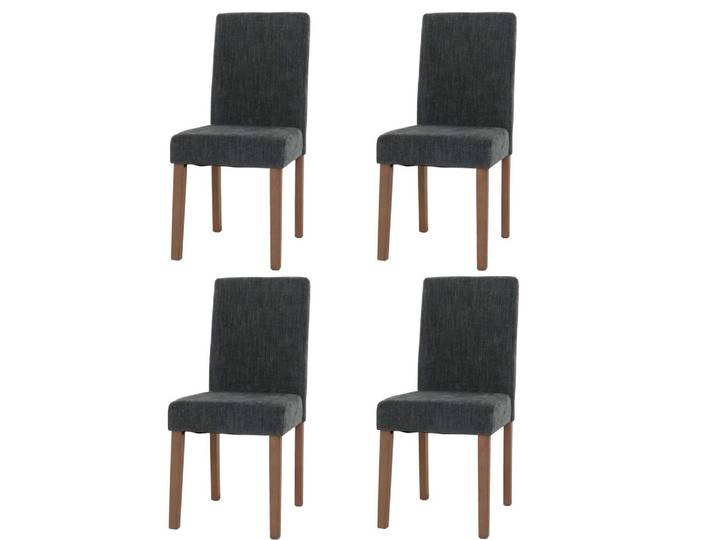 ESSZIMMERSTUHL Grau 4er-Set