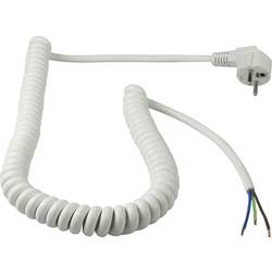 AS Schwabe 70427 Strom Anschlusskabel Weiß 4 m