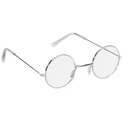Brille, silber