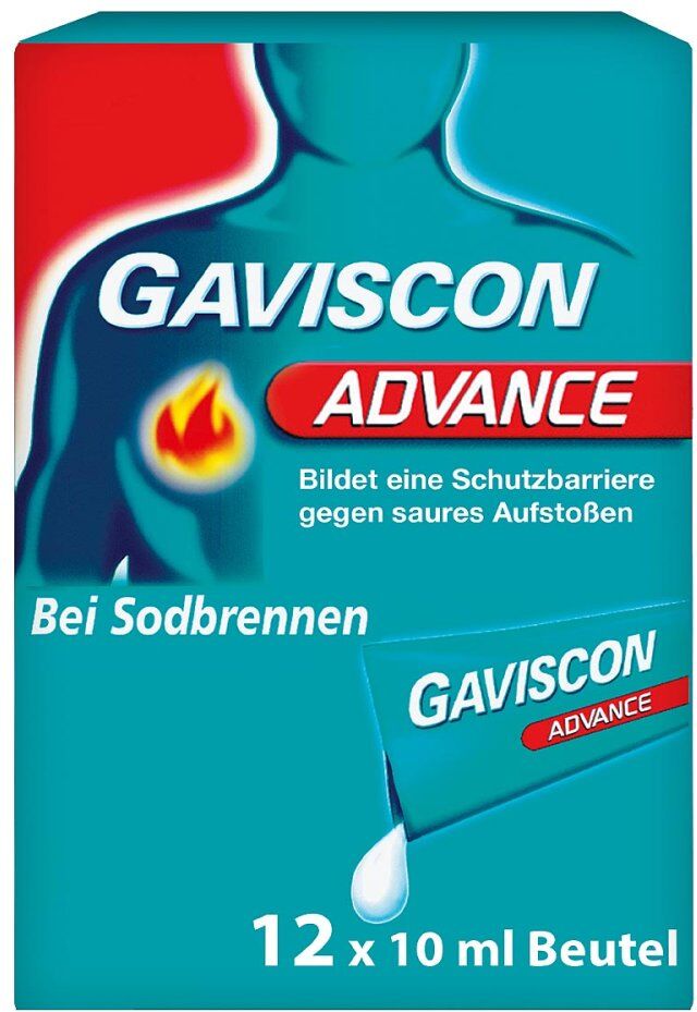 GAVISCON Advance Pfefferminz Suspension bei Sodbrennen