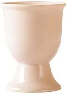 Uplifted Trends Macaron Ceramic Egg Cup Holder For Breakfast And Elegant Egg Serving pink