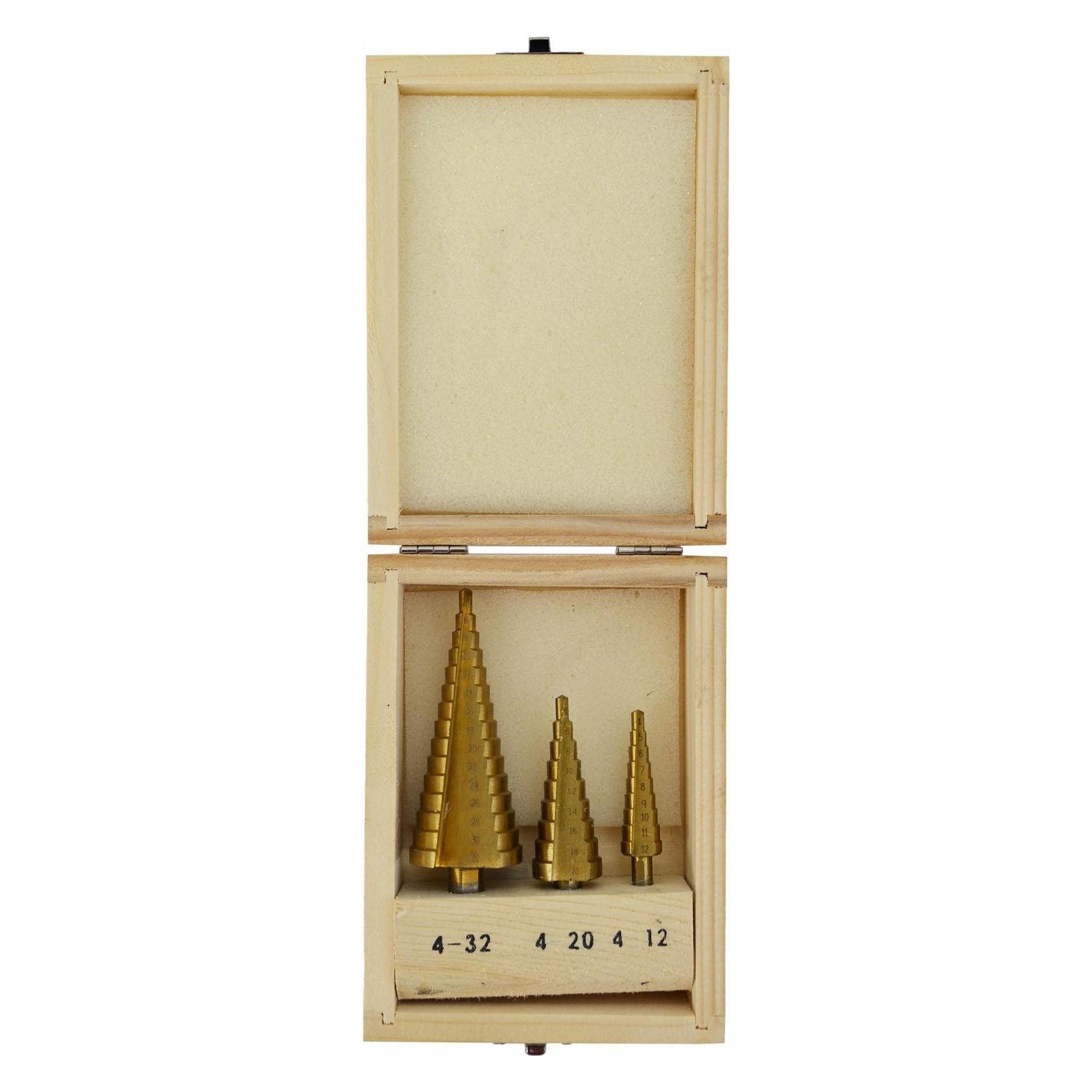 AW Tools AWTOOLS HSS-TIN STEP RETURNS 3 pcs. (AW40998)