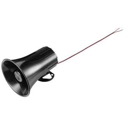 TRU COMPONENTS TC-10475812 Alarmsirene Geräusch-Entwicklung: 105 dB 15 W Spannung: 12 V/DC Sirenenton 1 St.