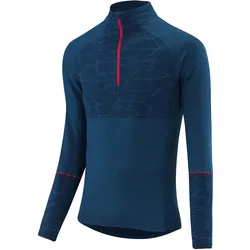Löffler Herrenshirt Midlayer Hywa Transtex - blau / XL