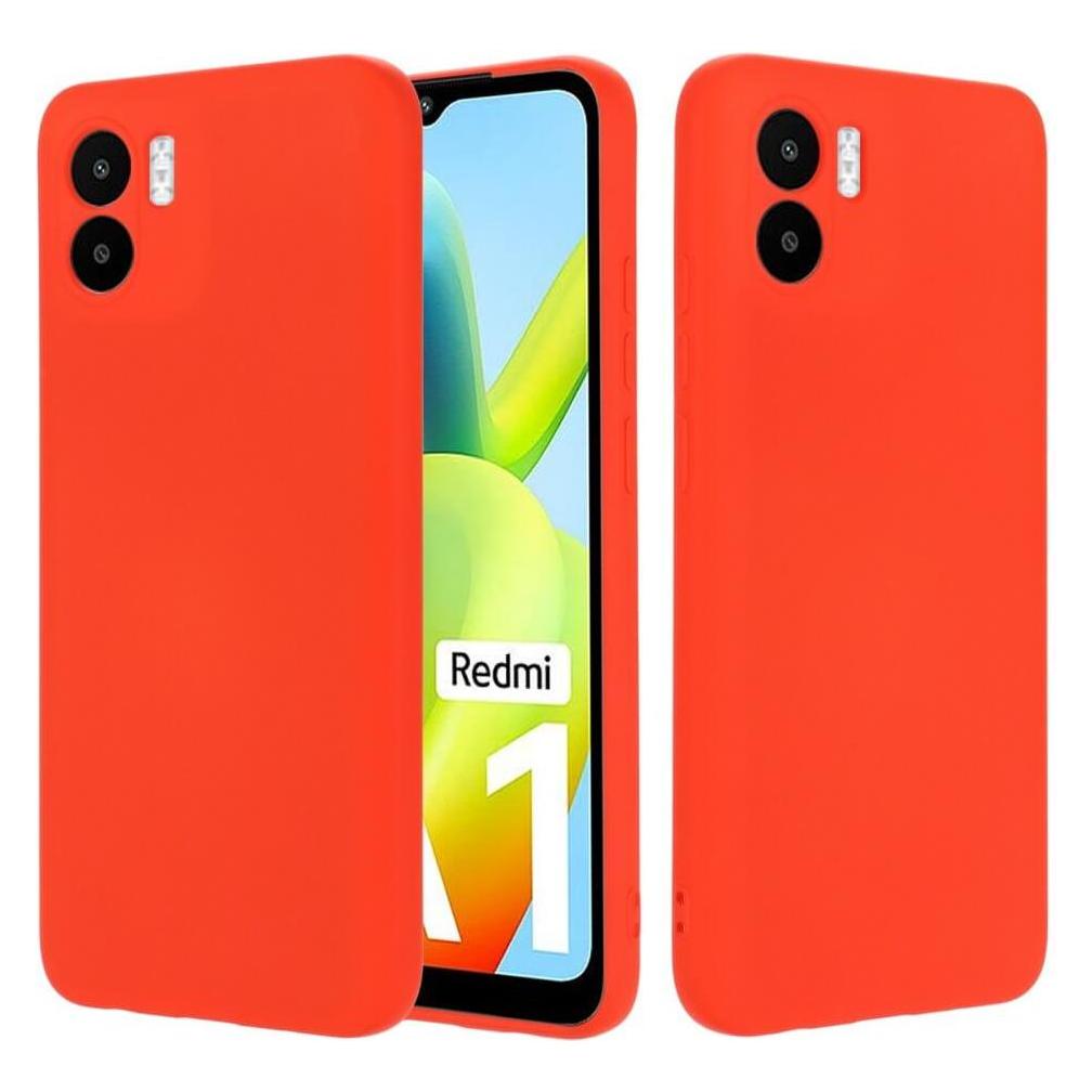 Cover-Discount Xiaomi Redmi A2 / A1 - Silikon Gummi Hülle rot (Xiaomi Redmi A1, Xiaomi Redmi A2) (660119412D)
