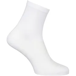 Agu, Unisex, Sportsocken, Hochwertige 2er-Pack Fahrradsocken (43 - 47), Weiss