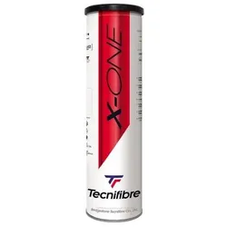 Tennisbälle - Tecnifibre - X-ONE (4er Dose)