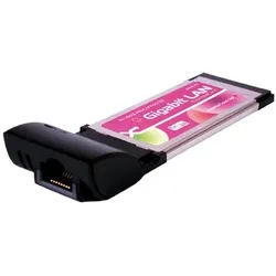 Exsys Ex-6087 (ExpressCard/34), Netzwerkkarte