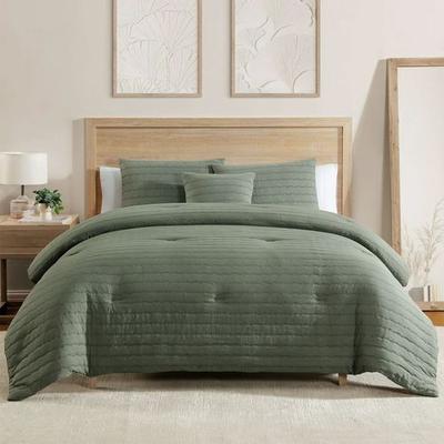 Mytex Llc Haysworth Comforter Bed Set Sage, Full / Queen, Sage