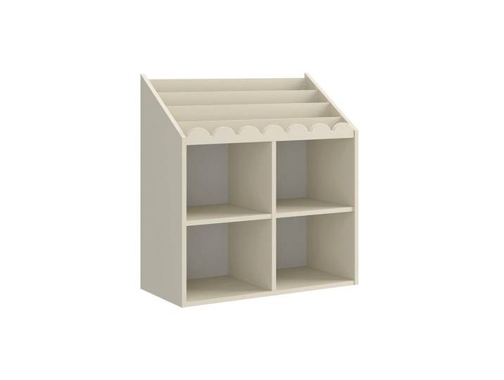 Petits-meubles Bücherregal Book Nook Beige, 71x76x33 cm, Wohnzimmer, Regale, Bücherregale