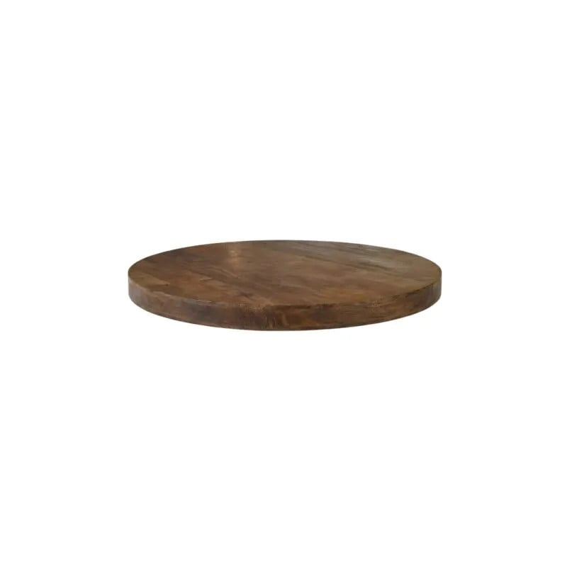 LABEL51 Eetkamertafel Table Blend - Naturel - Mangohout - Rond - Diameter: 70 cm