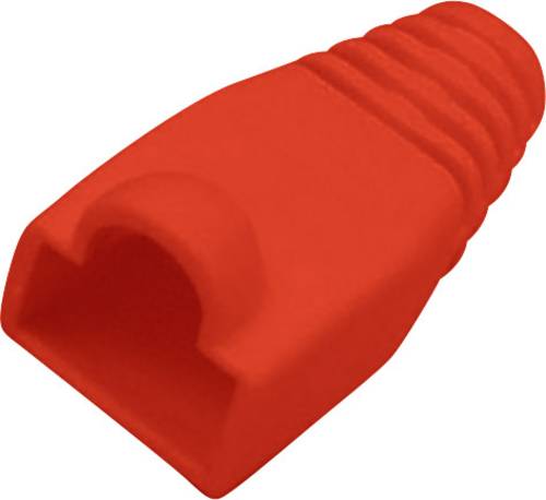 TRU Components Knickschutztülle für RJ45 Stecker 1582604 Knickschutztülle Rot