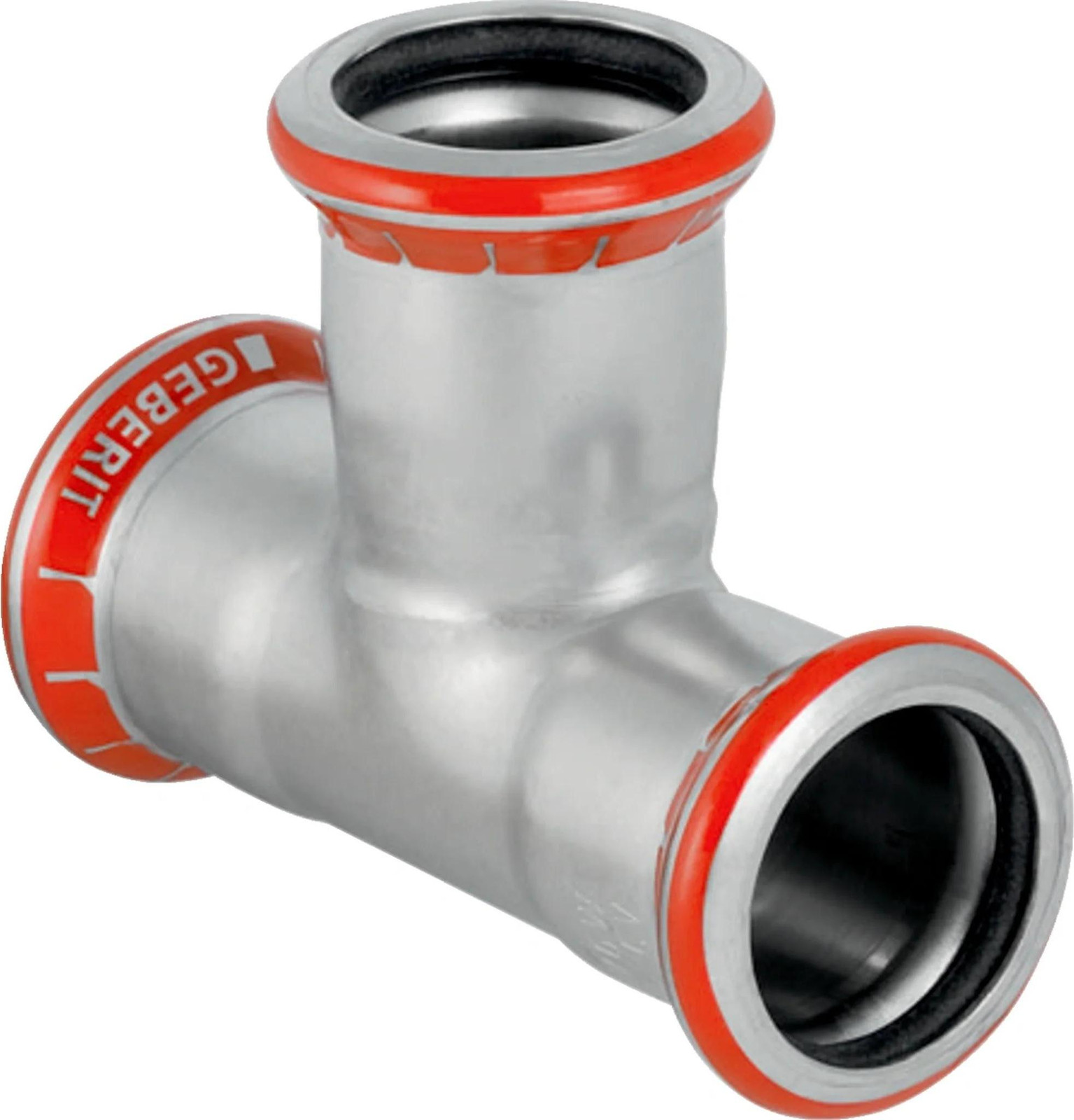 Geberit GE Mapress T-stuk, verzinkt C-staal, diameter 18 mm, 1 stuk