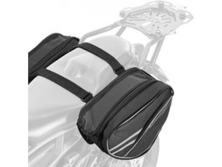 VEVOR Motorrad-Satteltasche, 15 L x 2 große Kapazität, Seitensatteltasche mit wasserfester Regenhülle & Gurten, kompatibel mit den meisten Motorrädern, Gepäckaufbewahrungstasche Motorradgepäck