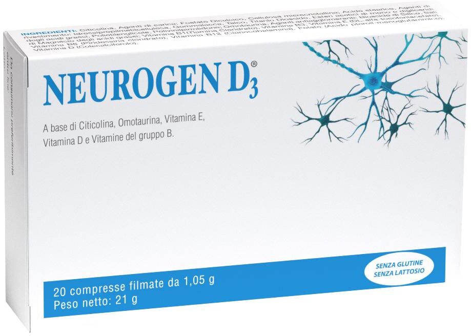 TERBIOL FARMACEUTICI Srl NEUROGEN D3 20CPR