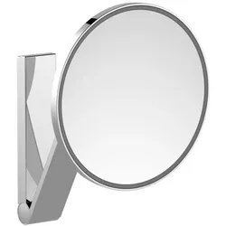 Keuco iLook_move Kosmetikspiegel 17612019003 5-fach Vergrößerung, beleuchtet, Ø 212 mm, verchromt, Unterputz