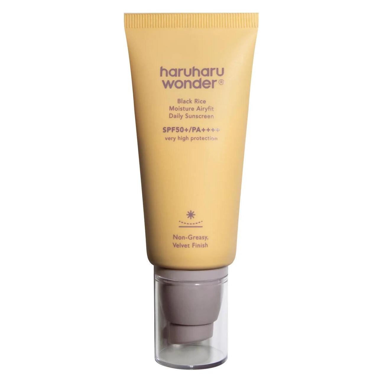 Haruharu Wonder Black Rice Moisture Airyfit (SPF 50+, 50 ml) (HRSM04-SCM)