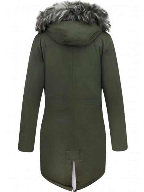 Gentile Bellini Lange parka jas met bontkraag - Winterjas