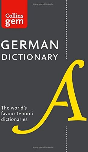 Collins Dictionaries - Gem German Dictionary (Collins Gem) - Preis vom 09.10.2026 07:28:09 h