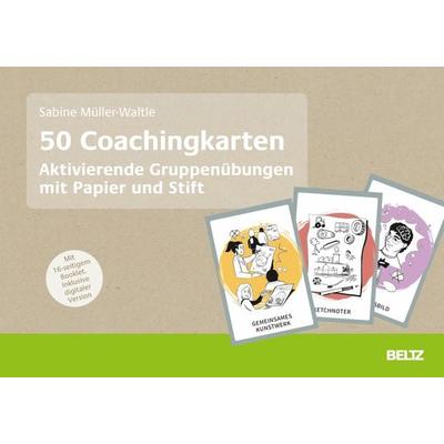 50 Coachingkarten Aktivierende Gruppenübungen mit Papier und Stift, Set von Sabine Müller-Waltle, Beltz Verlagsgruppe GmbH & Co. KG
