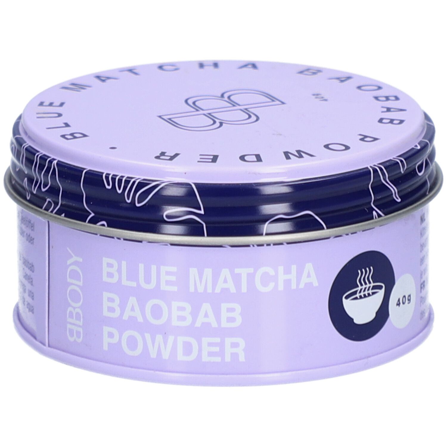 Bbody Blue Matcha Baobab Powder 40 g Tee