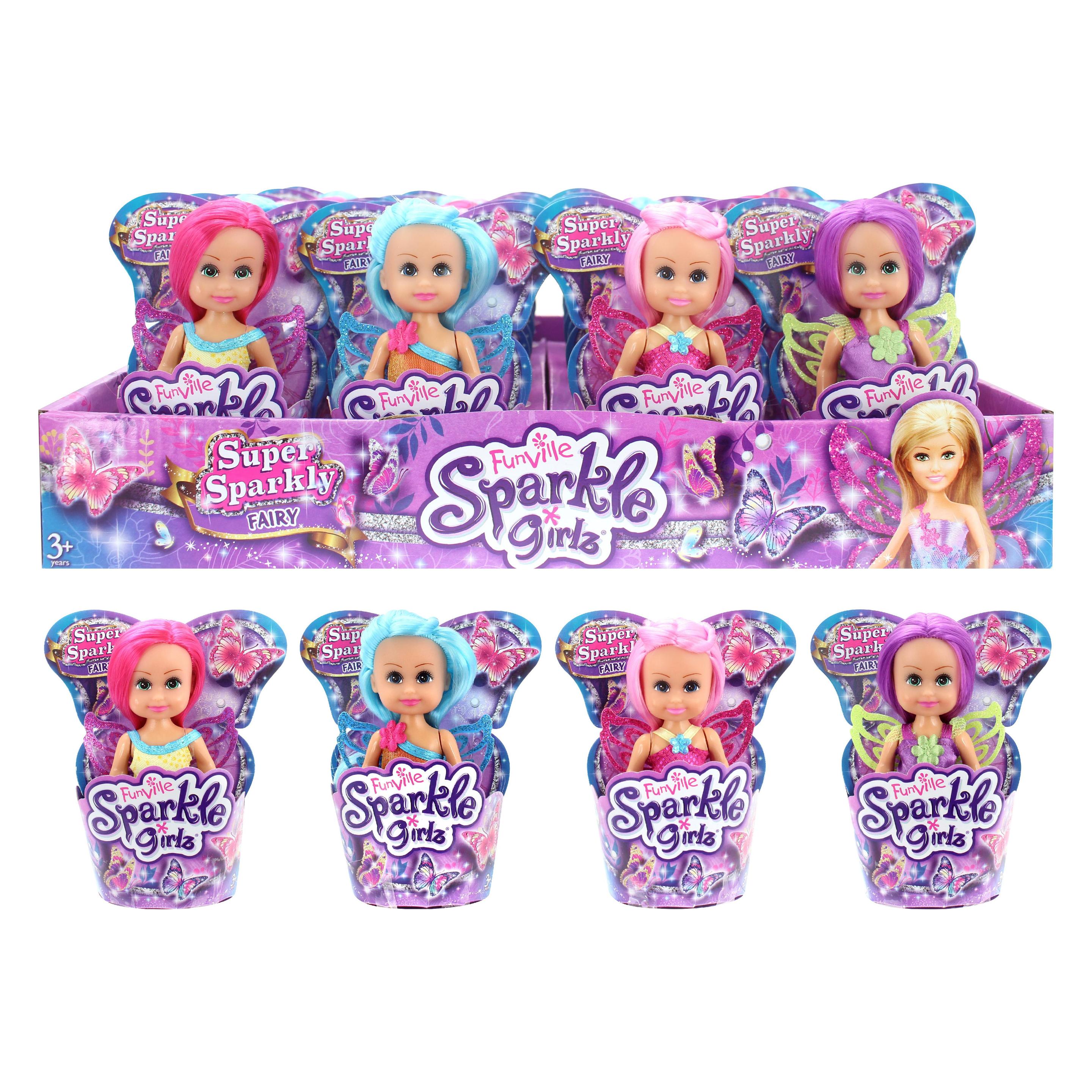Sparkle Lalka 4.7 cala Wróżka Babeczka karton 48 sztuk (10011TQ4 karton 48 sztuk)