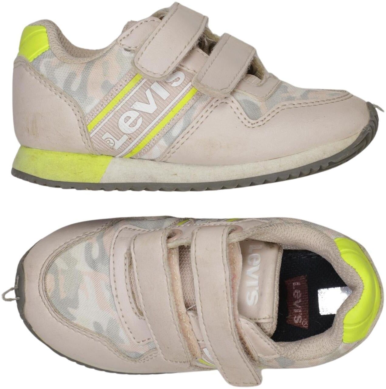 Levis Mädchen Kinderschuh, Neon, Gr. EU 23, Kunstleder - Second Hand