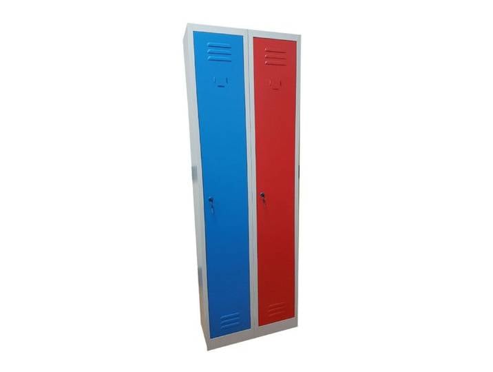 Armoire Dressing en métal 60x30x180h Série Alignable. Couleur MULTICOLOR