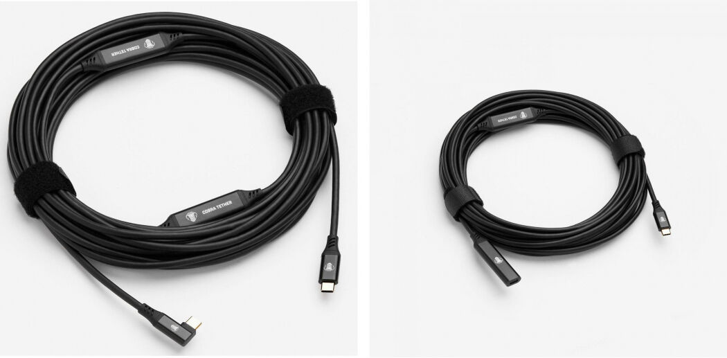 CobraTether Max Reach Bundle 20M 5G Schw abgewinkelt